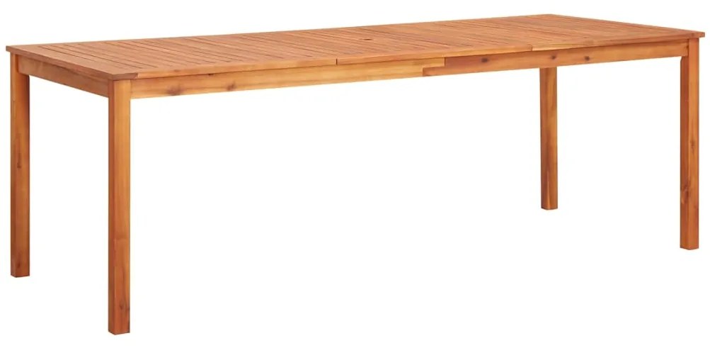 7 pcs conjunto de jantar p/ jardim c/ almofadões acácia maciça