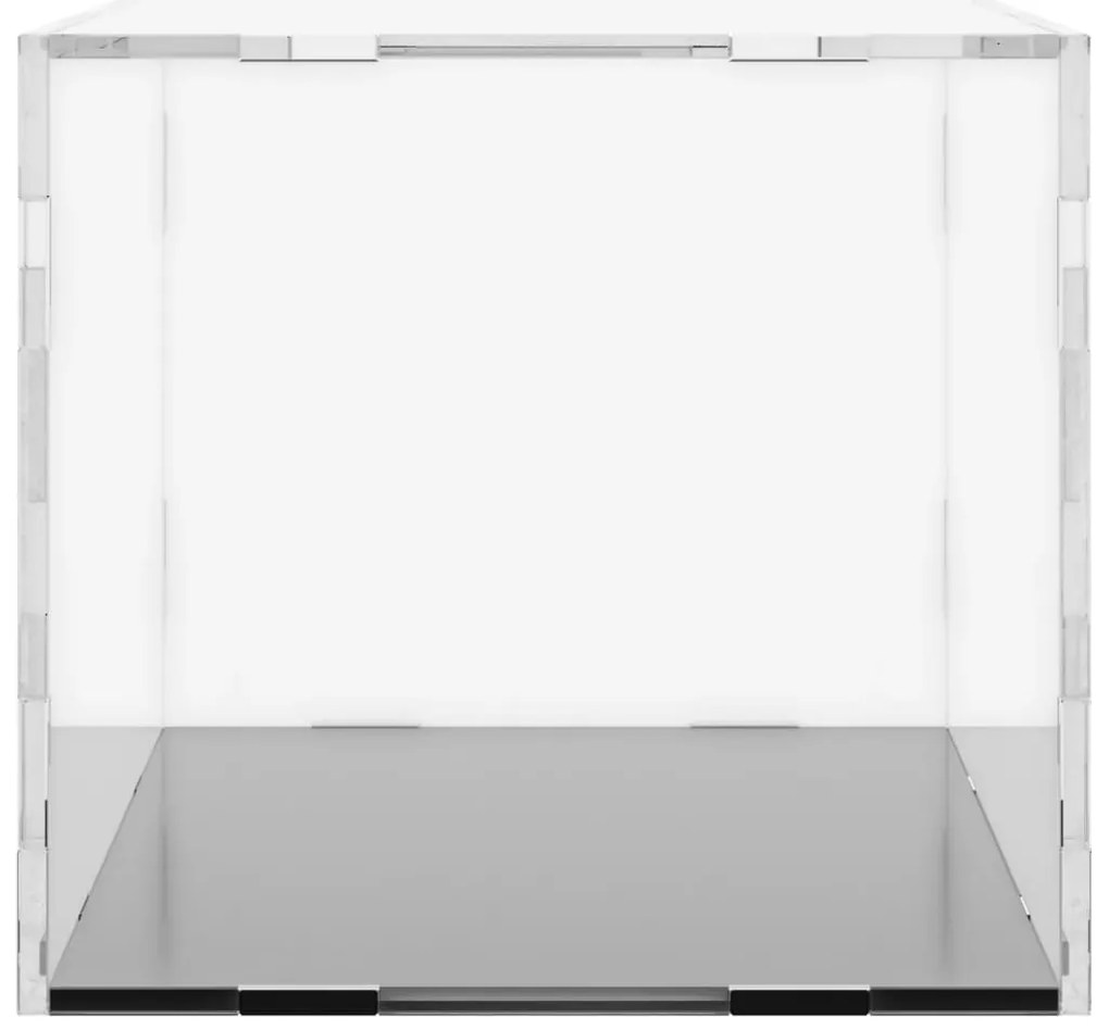 Caixa de exposição 30x15x14 cm acrílico transparente
