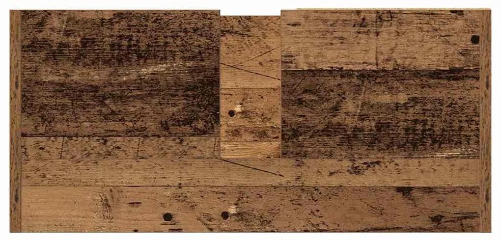 Armário de pia Madeira Velha 63x29x55 cm