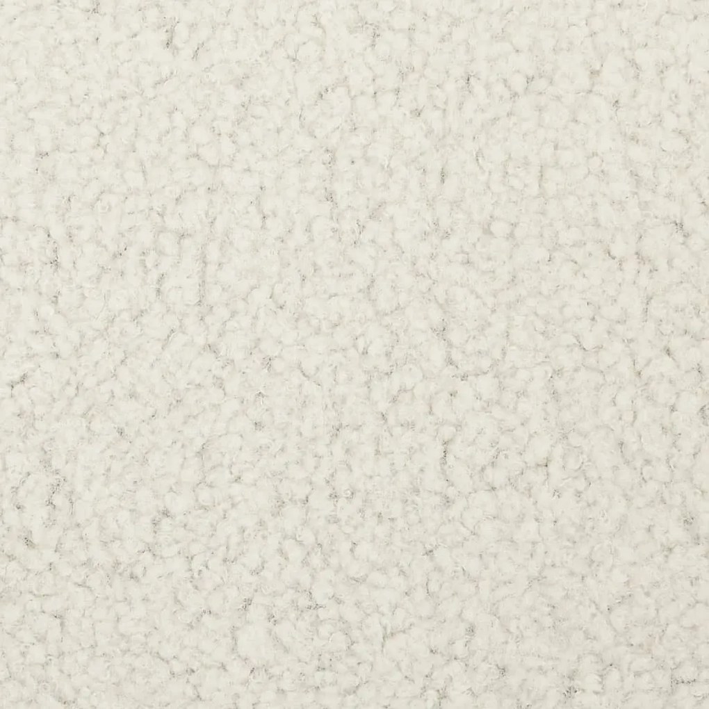 Banqueta redonda velo branco