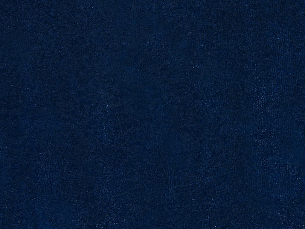 Tapete em viscose azul marinho 80 x 150 cm GESI II Beliani