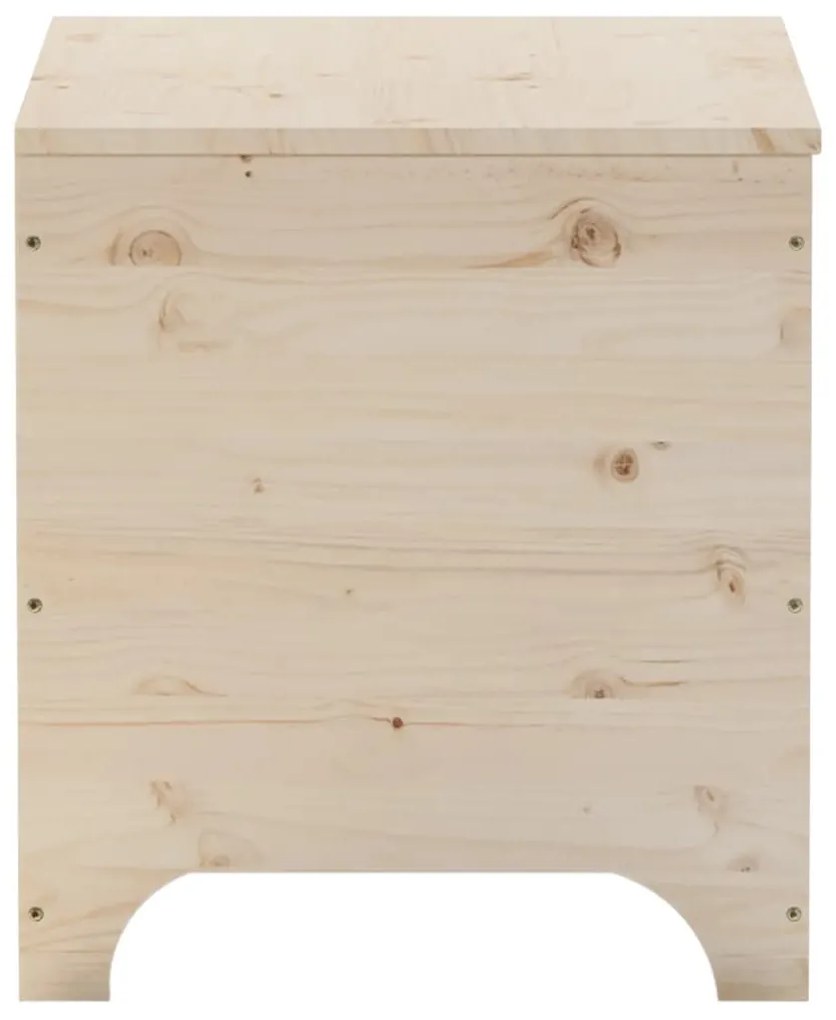 Caixa de arrumação com tampa RANA 60x49x54 cm pinho maciço