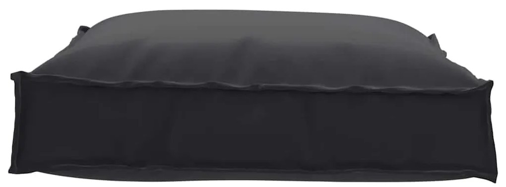 Almofada para Palete Preta 70x70x12 cm Tecido Oxford