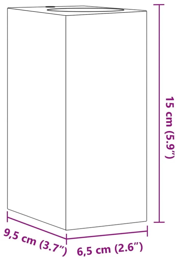 Candeeiros de parede para exterior 2 pcs alumínio fundido preto