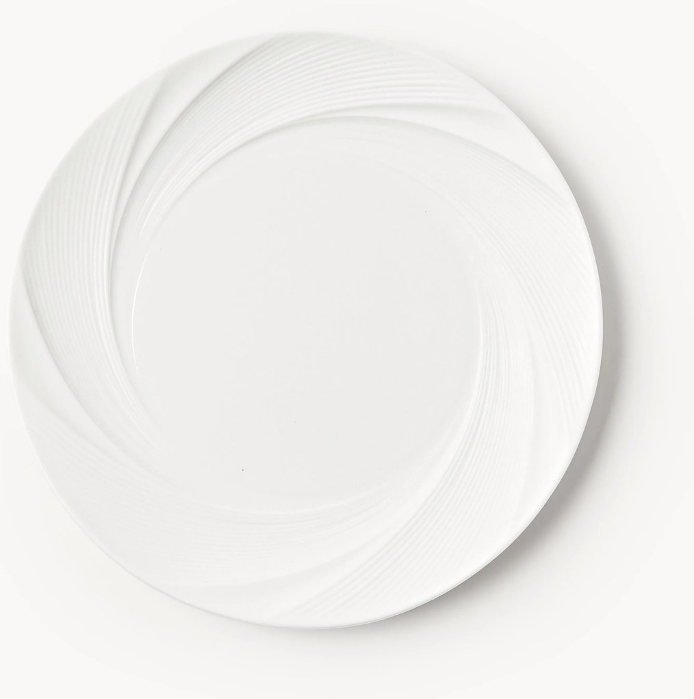 Pratos de sobremesa em porcelana Adonis, conjunto de 4