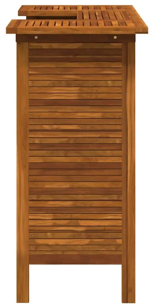 Mesa de bar 110x50x105 cm madeira de acácia maciça