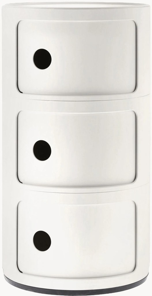 Armário de design Componibili, 3 elementos, Alt 59 cm