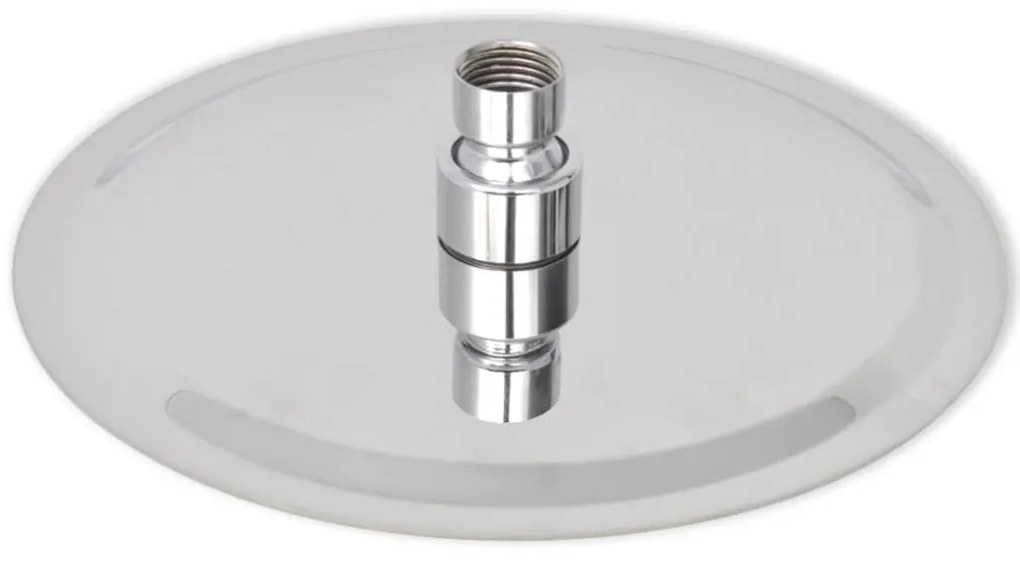 Cabeça de chuveiro 2 pcs aço inoxidável Ø 20 cm