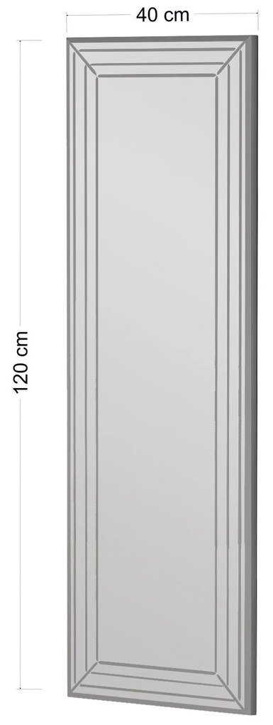 Espelho Neom – Branco – 40 cm x 120 cm