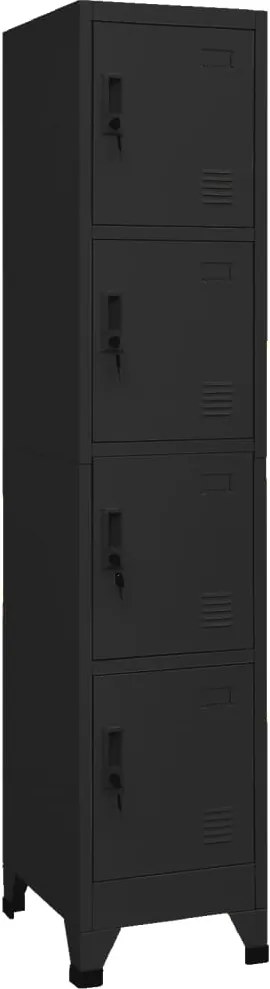Cacifo 38x45x180 cm aço preto