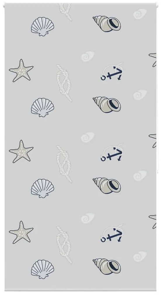 vidaXL Rolo de Duche Estores 130x240 cm Largura Tecido 126 cm