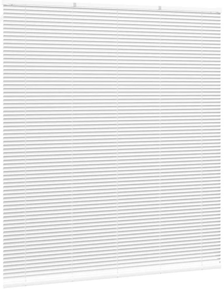 Persiana de Janela com cortinas Outros Manual Branco 160 x 175 cm Alum