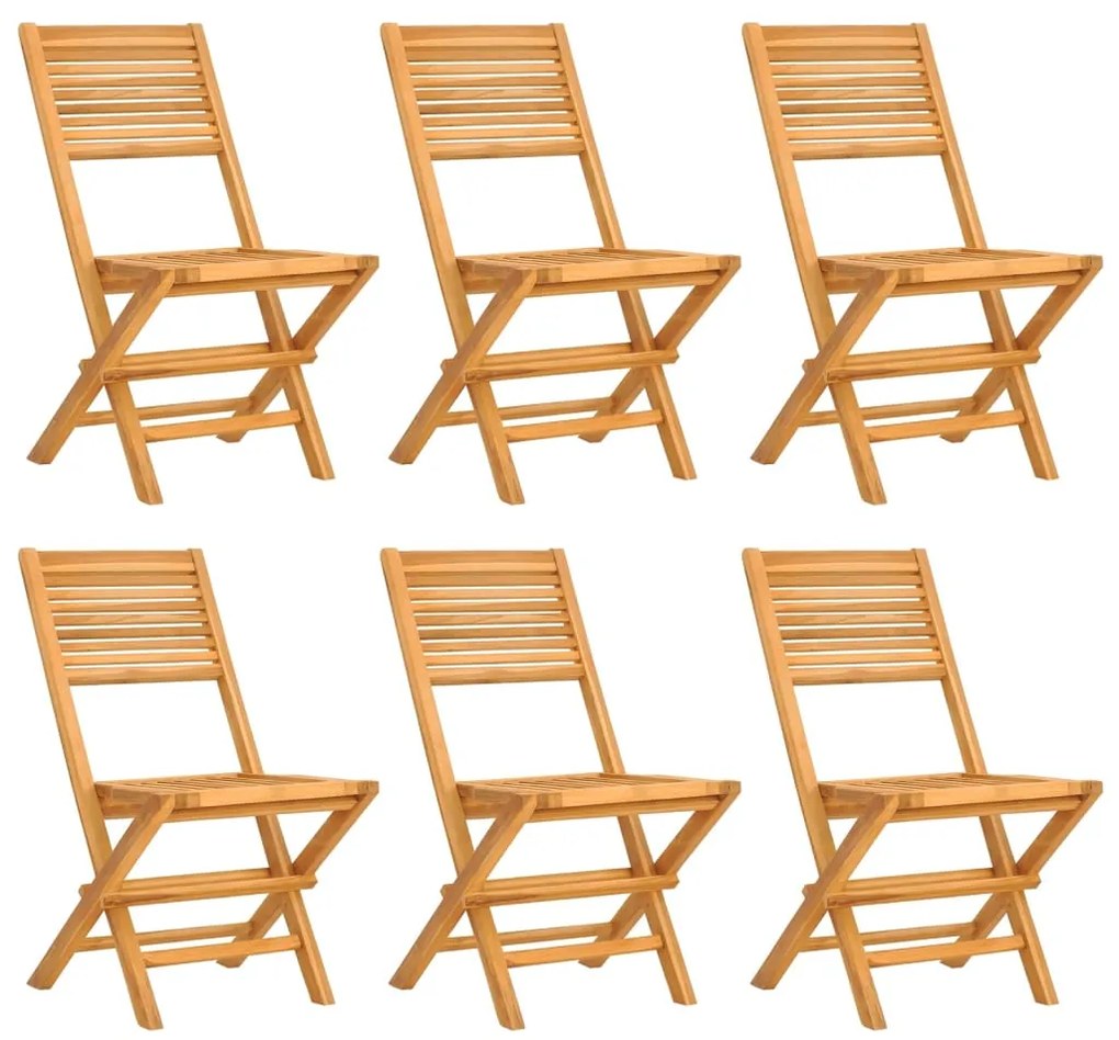 Conjunto de jantar para jardim 7 pcs madeira de teca maciça