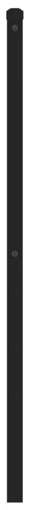 Cabeceira de cama 140 cm metal preto