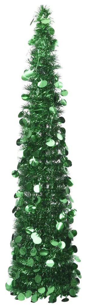 vidaXL Árvore de Natal pop-up artificial 180 cm PET verde