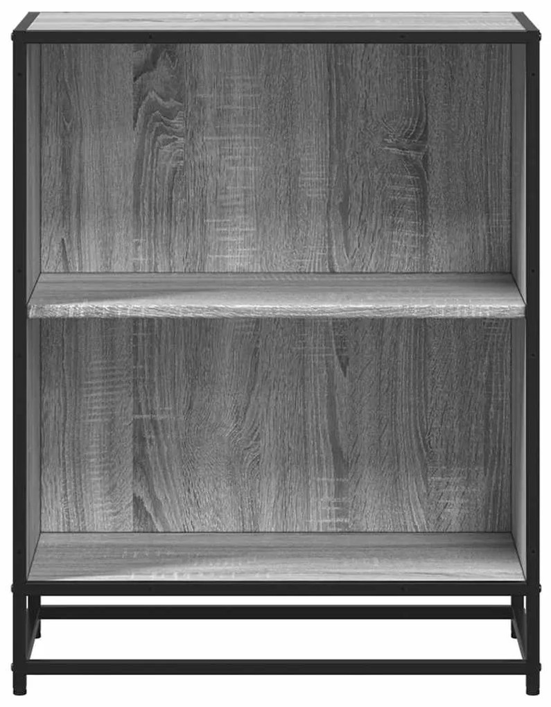 Estante 60x35x76 cm derivados de madeira cinzento sonoma
