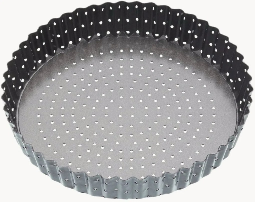 Forma redonda canelada antiaderente para quiche Crusty Bake
