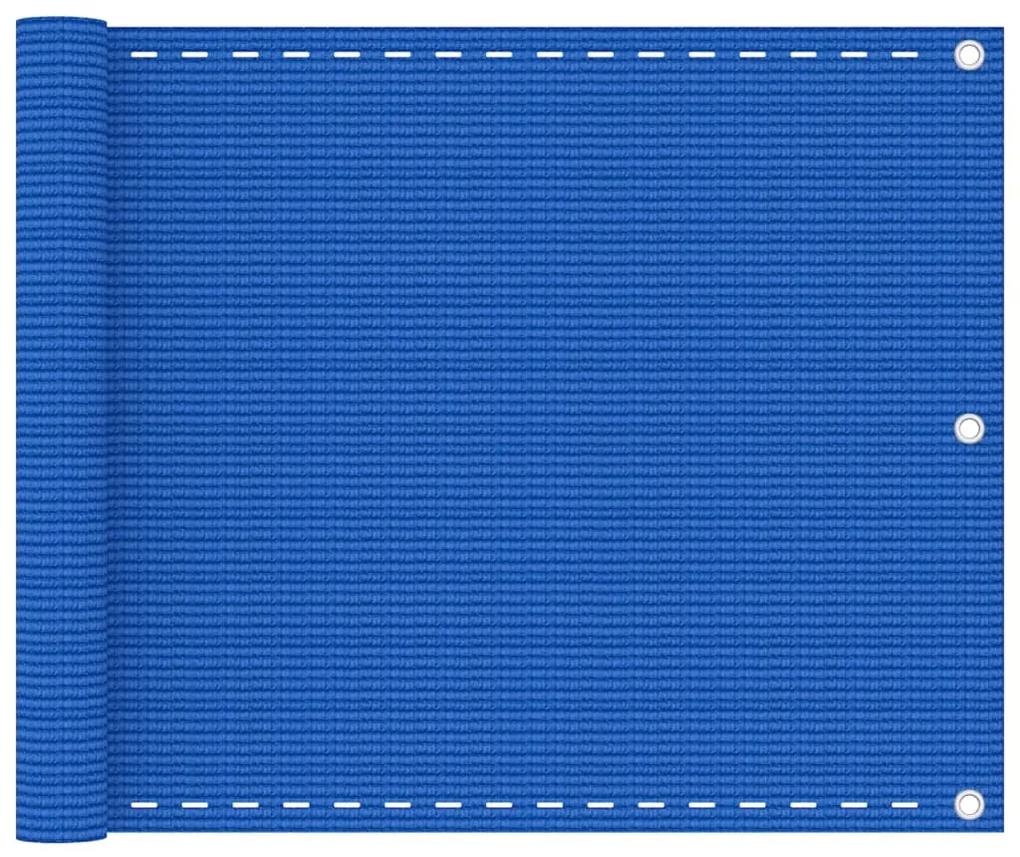 Tela de varanda 75x300 cm PEAD azul
