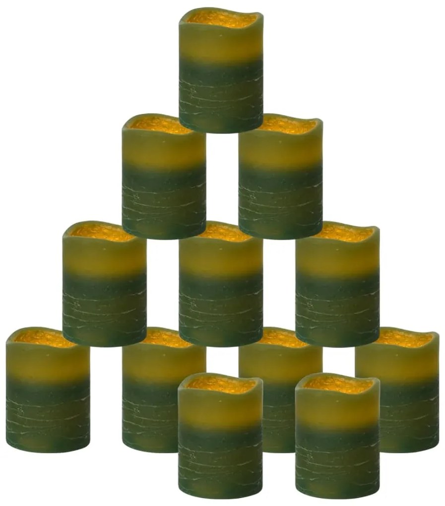 Velas LED sem chama 24 pcs c/ controlo remoto branco quente