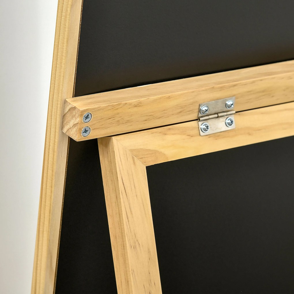 HOMCOM Espelho de Pé de Madeira Espelho de Corpo Inteiro com Suporte para Sala de Estar Dormitório Camarim Entrada Corredor Estilo Moderno 150x46x43cm Madeira