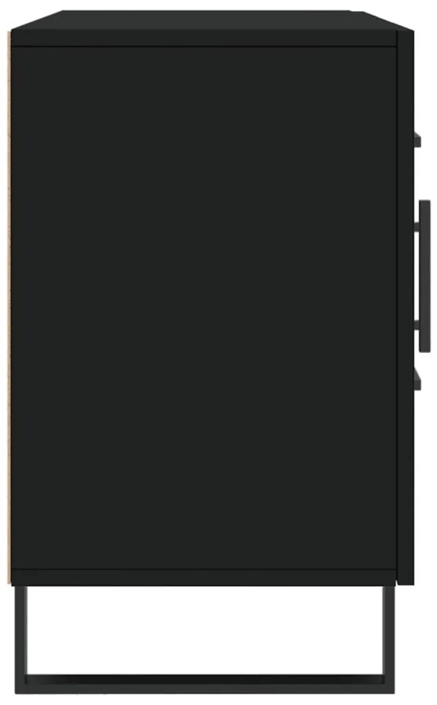 Aparador 100x36x60 cm derivados de madeira preto