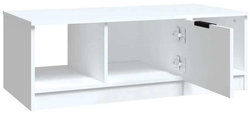 Mesa de centro 102x50x36 cm madeira processada branco