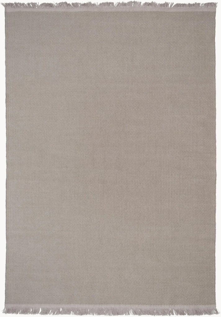 Tapete em lã artesanal de pelo curto Pastoral Unity