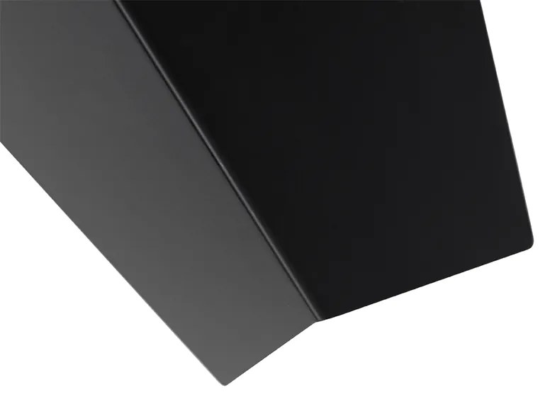 Candeeiro de teto design preto com dourado 5 luzes - Sinem Design