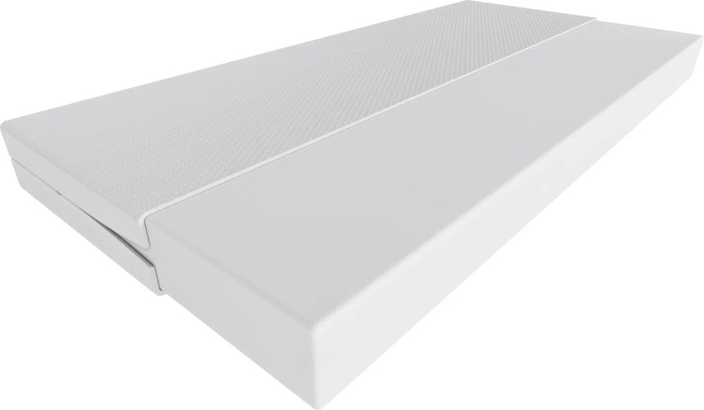 Cama infantil branca LUK princesa 140x70 com gaveta - colchão e estrado incluído