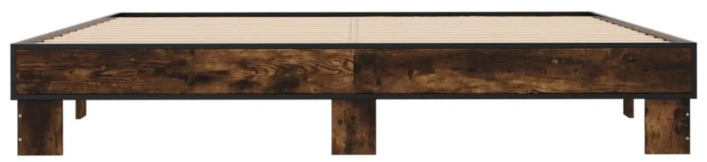 Estrutura de cama 180x200 cm derivados madeira/metal