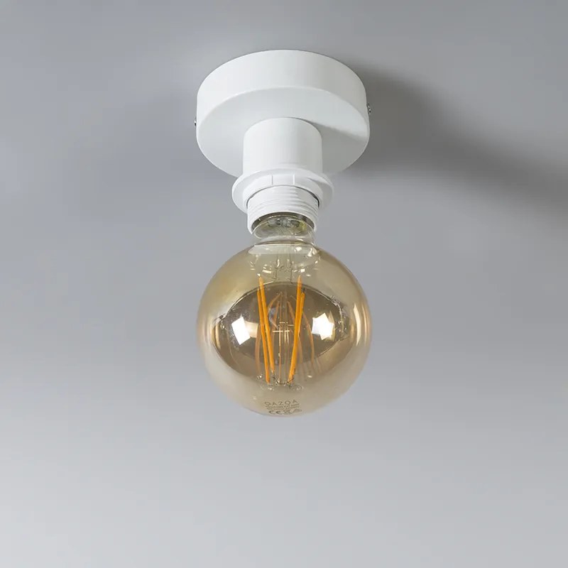 Candeeiro de teto branco - Combi Moderno