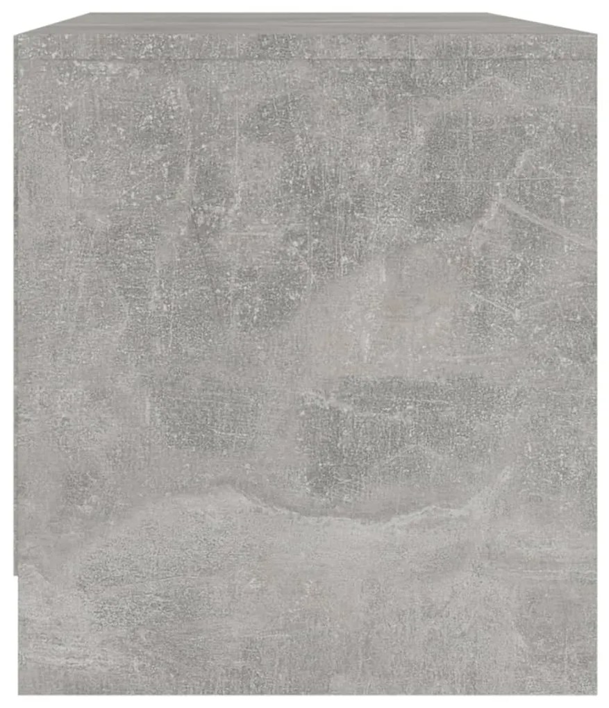 Móvel de TV 90x35x40 cm derivados de madeira cinza-cimento