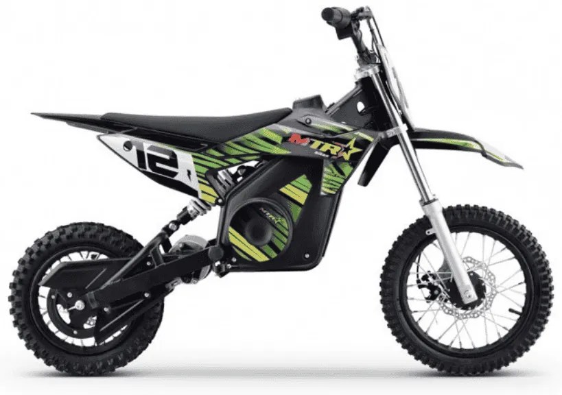 Mini Moto Infantil Elétrica MTR MALCOR  XZE 1000w Verde