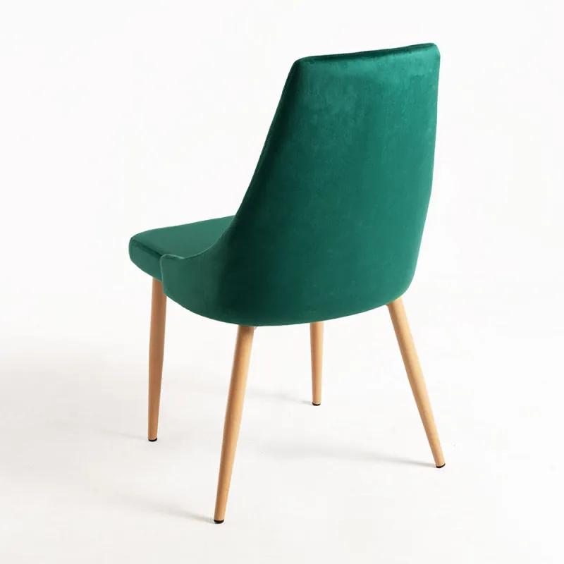 Pack 6 Cadeiras Stoik Wood - Verde