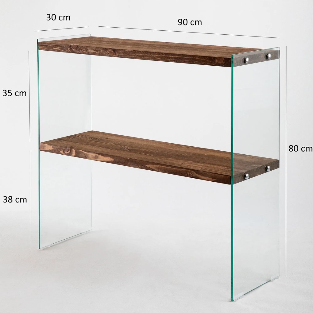 Cômoda Venedik – Nogueira – 90x80x30 cm