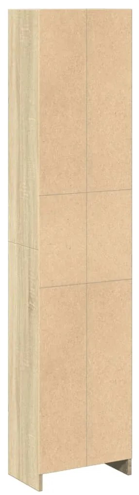 Estante 40x24x176 cm derivados de madeira carvalho sonoma