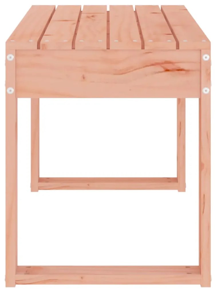 Banco de jardim 80x38x45 cm madeira de douglas maciça