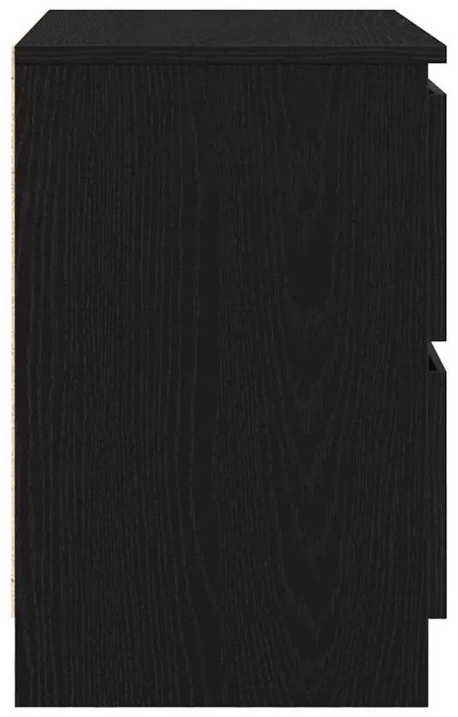 Móvel de TV 60x35x54 cm derivados de madeira preto