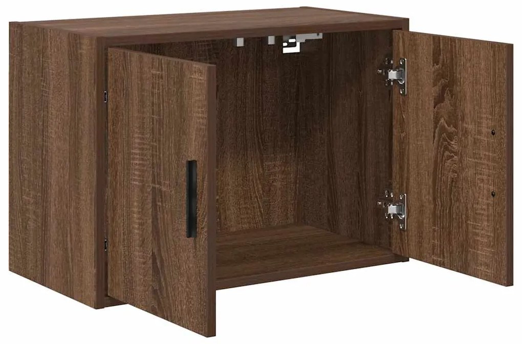 Armários de parede para garagem 2pcs derivados de madeira