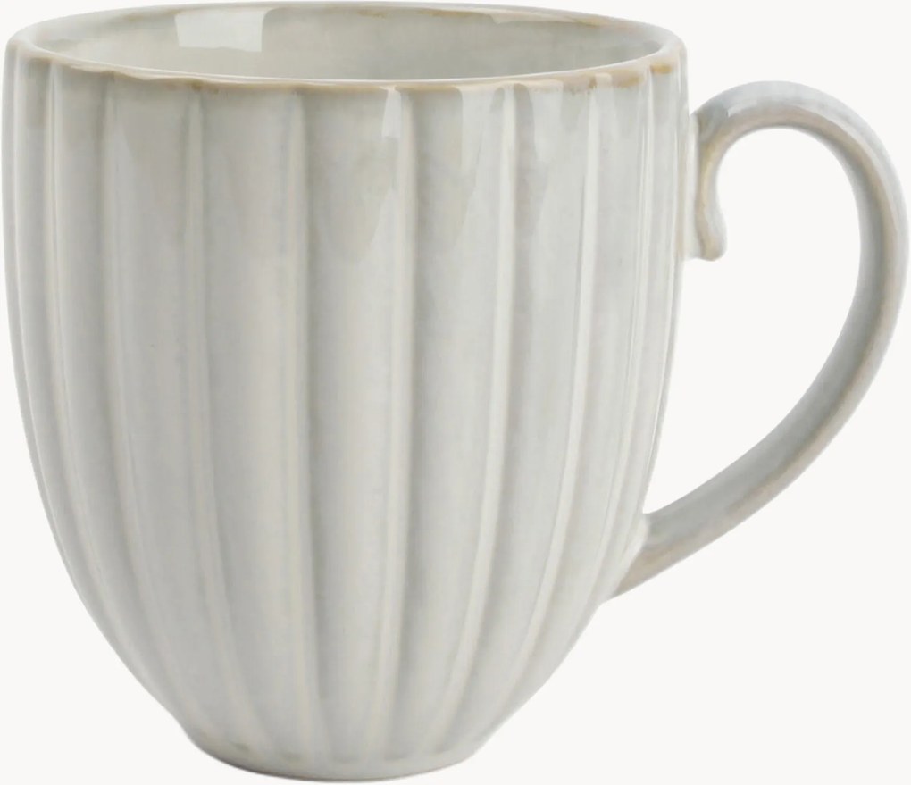 Canecas em porcelana Lotus, conjunto de 4
