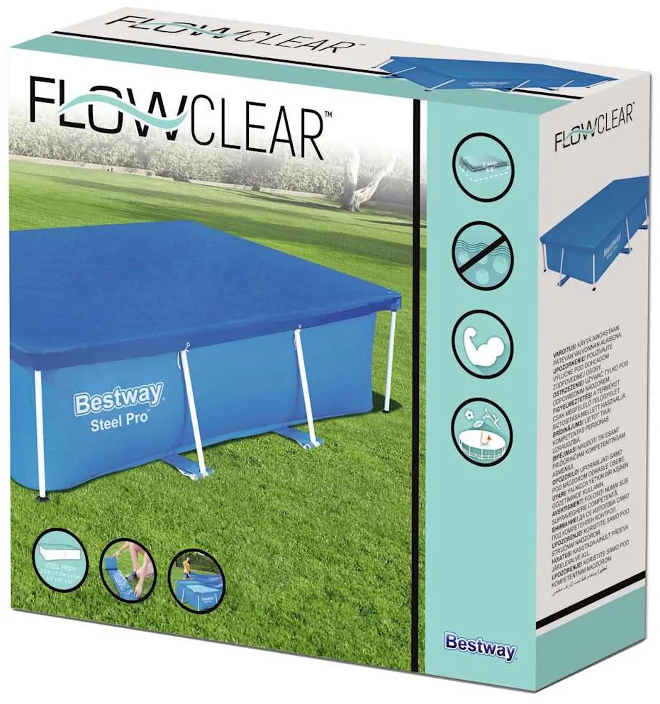 Cobertura de piscina Flowclear 259x170 cm