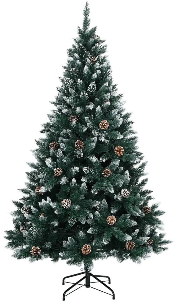 Árvore de Natal artificial com 300 luzes LED 240 cm