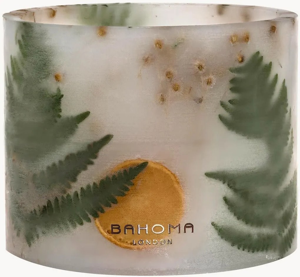 Vela perfumada artesanal com três pavios Botanical (Orange Spice)