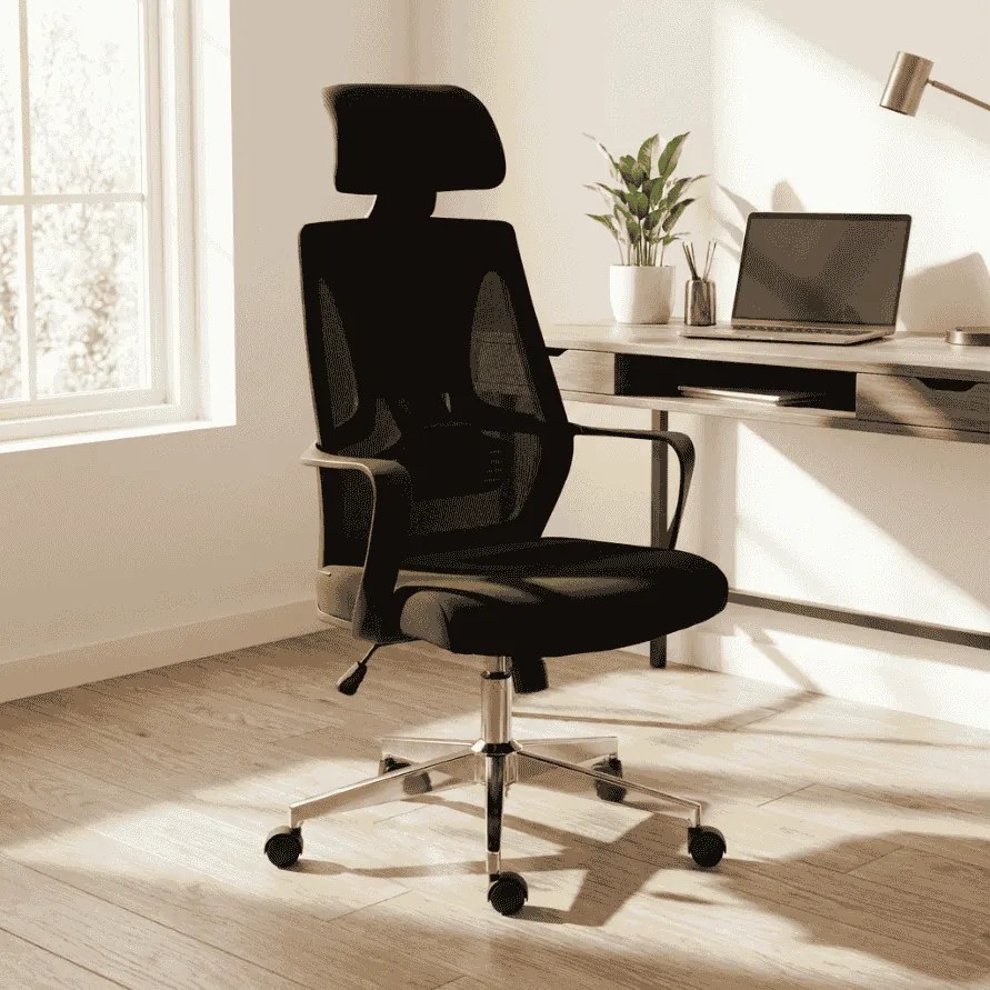 Cadeira de Escritório Kanab Preta