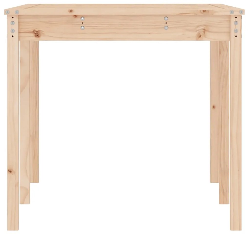 Mesa de jardim 159,5x82,5x76 cm madeira de pinho maciça