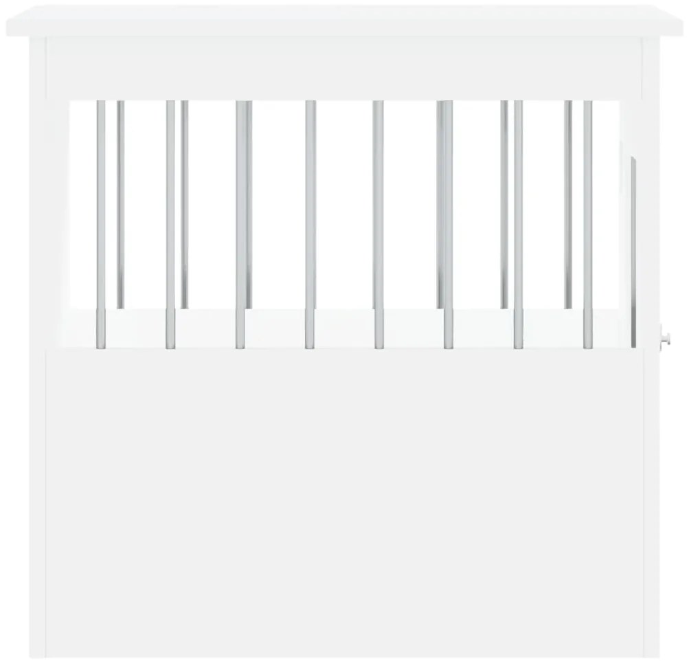 Móvel casota para cão 45x62x59 cm derivados de madeira branco