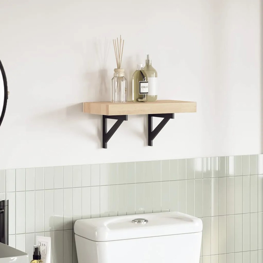 vidaXL Tampo de mesa retangular 40x20x4 cm madeira de acácia maciça