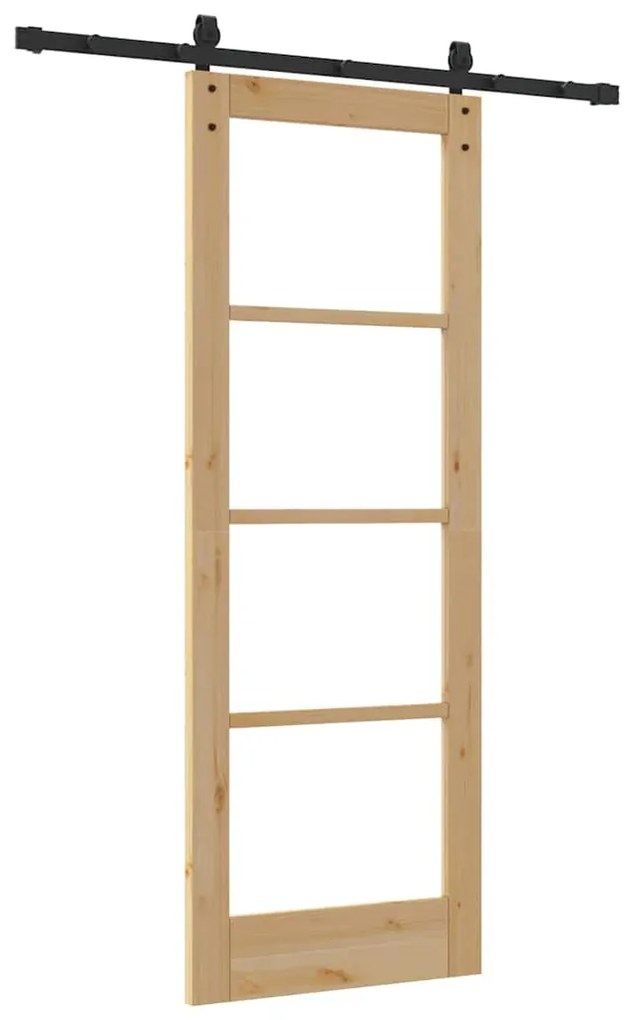 Porta Deslizante vidaXL com Conjunto de Ferragens 'ORKDAL'73.5x198.5 c
