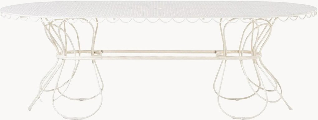 Mesa de jantar oval para jardim Al Fresco, L 160 x P 100 cm