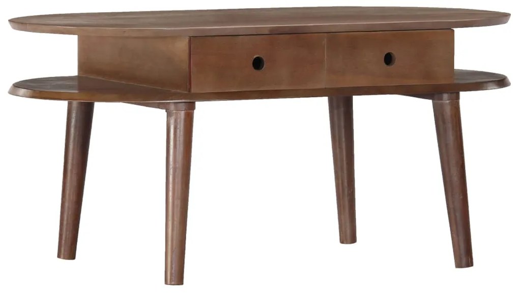 Mesa de centro 100x50x46 cm madeira de acácia maciça